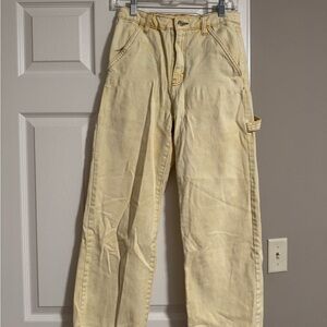 Wild Fable Light Yellow Cargo Pants